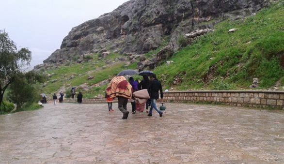 هوای بارانی استان مرکزی در سیزده بدر
